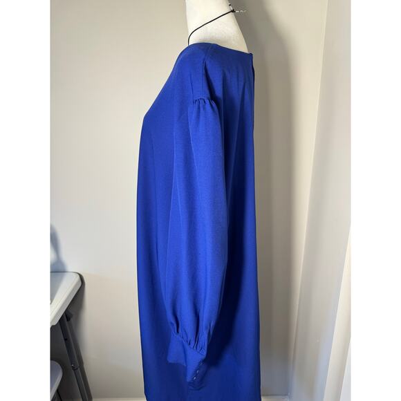Anthropologie Ichi Cobalt Blue Dress 3X - Picture 5 of 7
